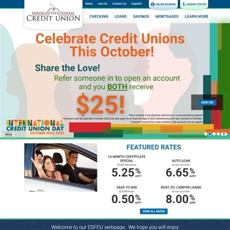 esfcu emporia ks|emporia state federal credit union emporia ks.